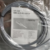 Sensor de Proximidad Original FESTO SME-10-KL-LED-24 173210, Interruptor de Desplazamiento Tipo Lengüeta, Interruptor de Proximidad, Sensor de Interruptor