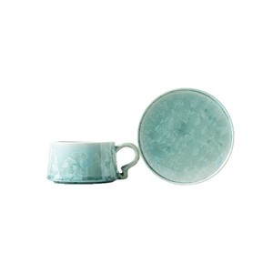 Taza de Café de Cerámica China <span class=keywords><strong>Arita</strong></span> con Esmalte de Cristal de Tres Colores, Diseño de Flor, para Latte Art, Té de la Tarde - Product Image 6