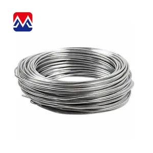 Fil en acier inoxydable Din 17223/1-84 14X17H2 pour ressorts, fil flexible en acier inoxydable de 1Mm d'épaisseur, fil en acier de 1Mm 2Mm 3Mm 5Mm