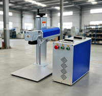 Mesin Penanda Laser Serat CNC Akurasi Tinggi ActionLasers dengan Pendingin Udara untuk Pengukiran Multi-Material