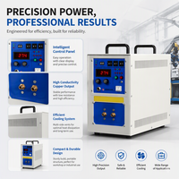 Machine de chauffage par induction fiable et à haute efficacité, four de fusion pour l'or, l'argent et le cuivre, précision de température ±1 ° C
