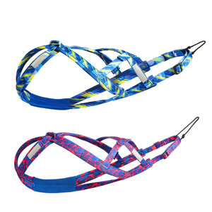 맞춤형 반려견 하네스 조끼 캐니크로스 웨이트 풀링 속도 훈련용 개 썰매 하네스 - Product Image 1