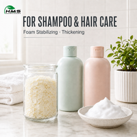 Cocamide MEA CMEA Acide Gras de Coco Monoéthanolamide en Flocons 99% Épaississant Non Ionique Stabilisateur de Mousse pour Shampoing, Détergent