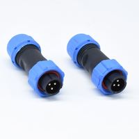 Aviation 3 broches étanche à la poussière prise d'amarrage prise électrique mâle-femelle connecteurs d'interface pour PC d'alimentation pour aviateurs