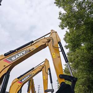 Excavatrice sur chenilles compacte SANY de haute qualité de 5,5 tonnes, excavatrice SANY 55U authentique à vendre à bas prix - Product Image 6