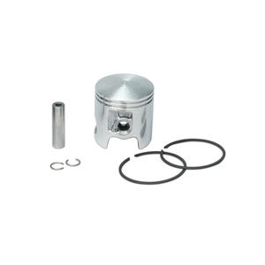 Piston 2T Ø 41.8 avec axe Ø 10 et 2 segments rectangulaires - Product Image 1