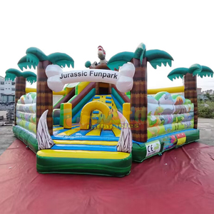 Parc de jeux gonflables commercial pour enfants, structure de jeux gonflable avec toboggan, parc d'attractions pour tout-petits, ville de jeux gonflables - Product Image 6