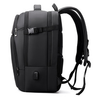 Sac à dos professionnel homme 2026 nouveau style grande capacité en polyester pour ordinateur portable, sac d'école élégant haut de gamme avec port USB