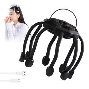 Nuevo Masajeador de Cabeza Vibrador 2025, Masajeador de Cuero Cabelludo Eléctrico con 3 Modos para Aliviar el Estrés y Relajar el Cabello - Product Image 1