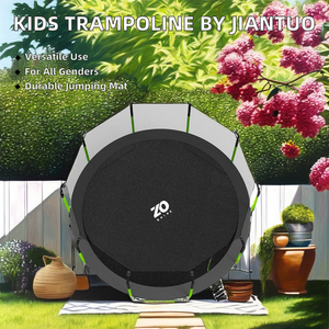 <span class=keywords><strong>Trampoline</strong></span> en acier pour enfants Zoshine, <span class=keywords><strong>protection</strong></span> de sécurité extérieure, filet de <span class=keywords><strong>protection</strong></span> durable résistant aux intempéries pour le saut - Product Image 5