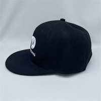 Personalizable 6-Panel de algodón de ala plana Snapback Gorras Bordado Hip Hop Sombreros para adultos con logotipo personalizado para uso al aire libre