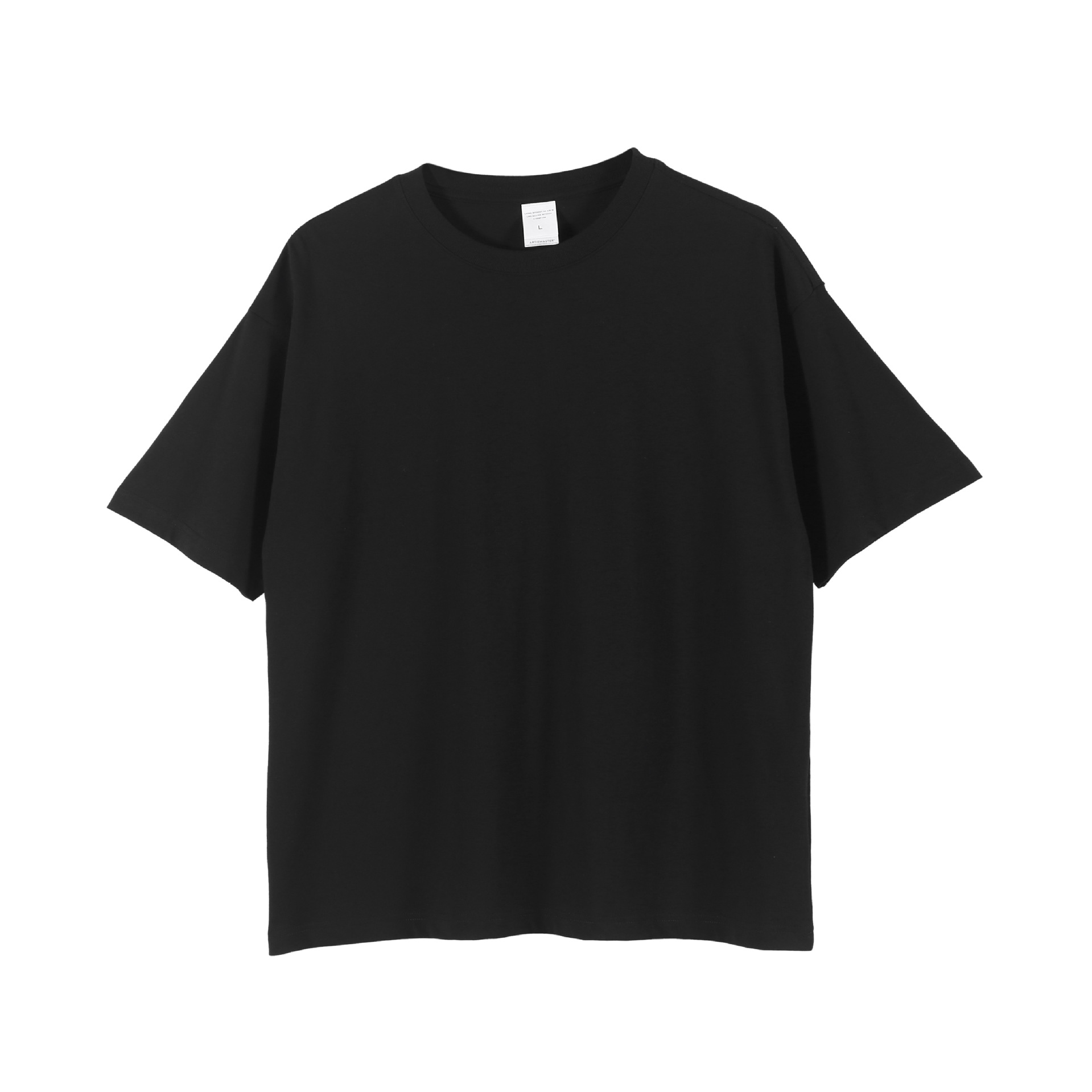 oversized t shirt-black