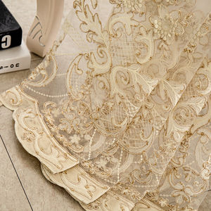 Rideaux de maison de bonne qualité à la mode européenne pure de luxe arabe mr price - Product Image 5