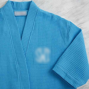 Vente en Gros de Peignoirs de Bain Spa 100% Coton Brodé Unisexe <span class=keywords><strong>Pas</strong></span> <span class=keywords><strong>Cher</strong></span> pour Homme Peignoirs de Spa aux Couleurs Personnalisables pour Hôtel - Product Image 2