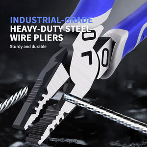 <span class=keywords><strong>Pince</strong></span> coupe-fil multifonctionnelle professionnelle en acier-Outil de sertissage industriel <span class=keywords><strong>RJ45</strong></span> <span class=keywords><strong>à</strong></span> usage intensif, outil manuel de coupe de câble - Product Image 5