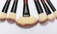 Vente chaude Animal Cheveux Maquillage Brosse Ensemble Super Doux Poils Grand Poudre Libre Blush 26pcs Pinceau De Maquillage Avec Sac
