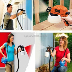 Regolabile Professionale <span class=keywords><strong>Pro</strong></span> 0.8mm Ugello HVLP Automatico Corpo di Alimentazione a Pressione di Vernice Pistola a Spruzzo 110w per Elettrodomestici - Product Image 4
