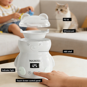 Calentador de Cera Eléctrico Adorable de Marca Privada para Ceras Aromáticas, Doble Voltaje 110V-220V para Mercados de EE. UU. y la UE con Empaque Personalizado - Product Image 4