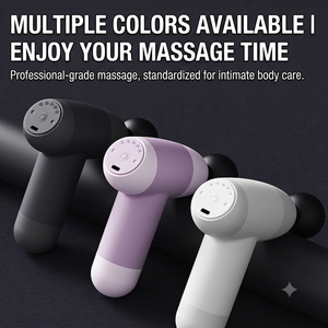 Mini <span class=keywords><strong>pistolet</strong></span> <span class=keywords><strong>de</strong></span> <span class=keywords><strong>massage</strong></span> des tissus profonds - Masseur musculaire à percussion portable à 5 vitesses pour soulager la douleur et favoriser la récupération - Product Image 4