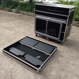 KKMARK TC2GO <span class=keywords><strong>12U</strong></span> <span class=keywords><strong>Rack</strong></span> Newtek Flight Road Trường Hợp Cho Net Video Sản Xuất - Product Image 2