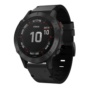 Pulsera de liberación rápida, <span class=keywords><strong>correa</strong></span> de reloj de silicona de <span class=keywords><strong>cuero</strong></span> genuino para <span class=keywords><strong>Garmin</strong></span> <span class=keywords><strong>Fenix</strong></span> 7X 7 2017 7S <span class=keywords><strong>6X</strong></span> 6 <span class=keywords><strong>Pro</strong></span> 3 26mm 22mm 20mm correas de reloj - Product Image 4