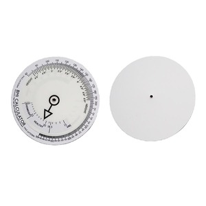 Calculadora de rueda de IMC para <span class=keywords><strong>adultos</strong></span>, regalo médico promocional para pacientes, un solo lado de peso de definiciones de clase, disco de rueda de IMC de plástico - Product Image 2