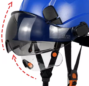 WELTA ANSI Certificado CE EN 397 Cascos duros Construcción industrial Cascos DE SEGURIDAD protectores para escalada al aire libre Rescate ABS - Product Image 5