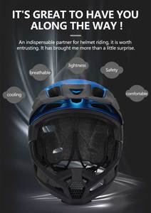 Casco de Ciclismo de Montaña de Cobertura Total de Alta Calidad con Estándar CE CPSC, Integral, Ligero, Ideal para Carreras de <span class=keywords><strong>BMX</strong></span> - Product Image 2