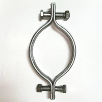 Collier de serrage en acier de haute qualité avec manille en D pour fixation de câble de tirant