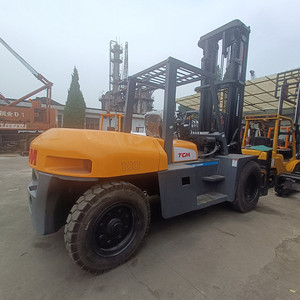 USED TCM FD100 Fd30 Fd50 Fd70 Fd160 Fd200 Powered Pallet <b>Truck</b> <b>Part</b> Diesel Engine Japanese 4X4 Drive Rough Terrain 10Ton - Product Image 5