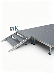 Plataforma de Escenario Beyond Stage con 4 Patas de Aleación de Aluminio, Estructura de Exhibición para Ferias Comerciales y Eventos - Product Image 2