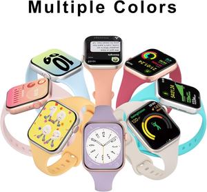 <span class=keywords><strong>Correas</strong></span> de reloj deportivas delgadas de silicona compatibles con <span class=keywords><strong>Apple</strong></span> IWatch Series 1-10 38mm-49mm correa de repuesto estrecha delgada para mujeres y hombres - Product Image 4