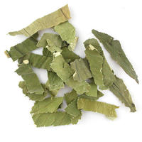 Échantillon gratuit Chinois Herbe Vert Feuilles Séchées En Vrac Feuille De Lotus Tisane