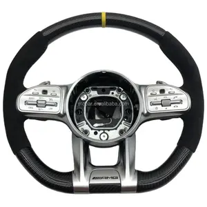 मर्सिडीज-बेंज W205C63 W213 E63 GLCW463 AMG के लिए 809 कार्बन फाइबर स्टीयरिंग व्हील, दूसरों अनुकूलित किया जा सकता