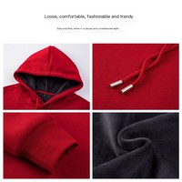 Sweat à capuche personnalisé pour homme, en molleton de coton épais 400G, style streetwear hiver, coupe oversize, vente en gros, chaud