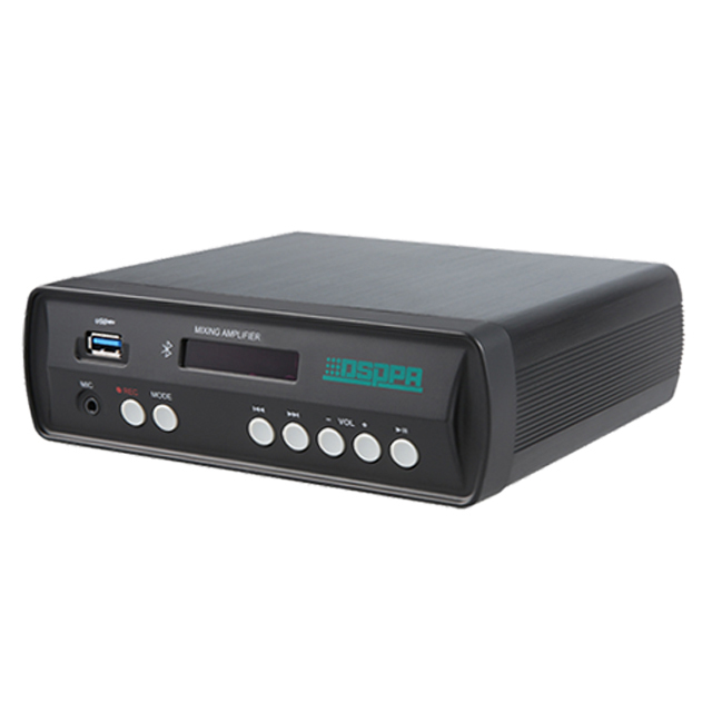 DSPPA Mini60 2x30W Digital Amplifier Stereo Sound Mini Class D Amplifier with USB for Restaurants and Cafes