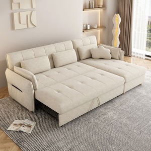 Divano Futon Pieghevole Facile da Montare con Rivestimento Rimovibile e Lavabile e Meccanismo in Metallo Rinforzato per Piccoli Appartamenti - Product Image 4