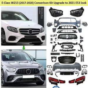 ¡Nuevo! ¡Venta <span class=keywords><strong>caliente</strong></span>! Clase E W213 17-20y Viejo a nuevo E53 2021y Kit de carrocería Sistema de piezas de automóvil con faros de capó Luces traseras - Product Image 2