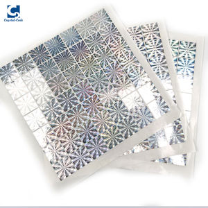 ゴールデンケースカービングゴールドプリントダイカット素材ブランクビニールホログラムステッカー用レーザーカスタムシート改ざん防止ダブルカラー - Product Image 5