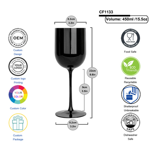 BYF vente <span class=keywords><strong>en</strong></span> gros, sans BPA, Design classique, <span class=keywords><strong>verre</strong></span> à vin rouge <span class=keywords><strong>en</strong></span> acrylique, <span class=keywords><strong>verre</strong></span> à vin Champagne <span class=keywords><strong>en</strong></span> <span class=keywords><strong>plastique</strong></span> <span class=keywords><strong>personnalisé</strong></span> - Product Image 2