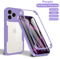 Coque de téléphone transparente en acrylique anti-chute 360° à double couche pour Google Pixel 10A 10 9 Pro XL 10 9 6A 6 Pro
