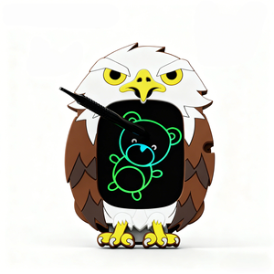 กระดาน<span class=keywords><strong>วาด</strong></span>ภาพ LCD ซิลิโคนพกพาสำหรับเด็ก - กระดาน<span class=keywords><strong>วาด</strong></span>ภาพอิเล็กทรอนิกส์เพื่อการศึกษา ขนาด 4.5 นิ้ว ลายการ์ตูน กล่องของขวัญ สำหรับเด็กเรียนรู้ - Product Image 1