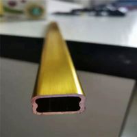 Barras de Seguridad Decorativas Modernas y Duraderas de Aluminio Dorado para Ventanas de Doble Vidrio Templado y Accesorios para Puertas, 2025