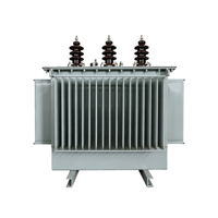 Transformateur de distribution immergé dans l'huile 11 kV S11 à enroulement en aluminium économique triphasé IEC 60076 50 kVA-800 kVA