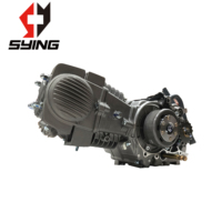 YX 140cc manuel électrique démarrage à 4 vitesses moteur PIT vélo DIRT BIKE cerf-volant démarrage embrayage manuel N1234 420 16T couleur naturelle