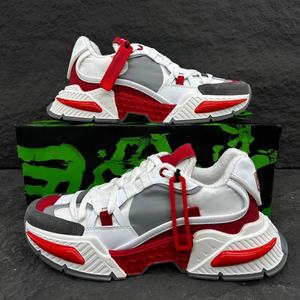 Zapatillas de Moda Retro de Marca de Diseñador de Lujo, de Cuero Genuino de Alta Calidad, Sin Cordones, para Hombre y Mujer, Estilo Casual y Moderno para Correr - Product Image 1