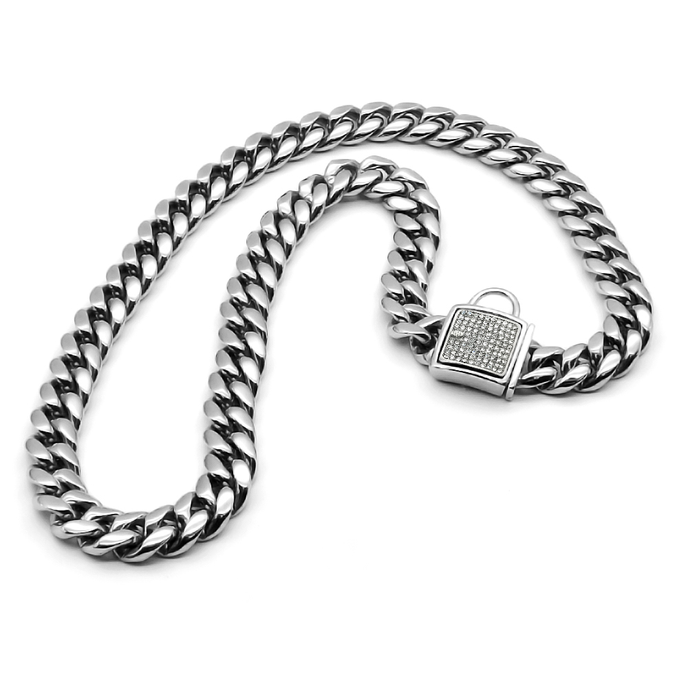 Collier de chien argenté