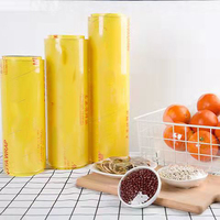 Film plastique PVC de qualité alimentaire Newpower, film étirable soluble dans l'eau, transparent, résistant à l'humidité, imprimé en intaglio, 150 m
