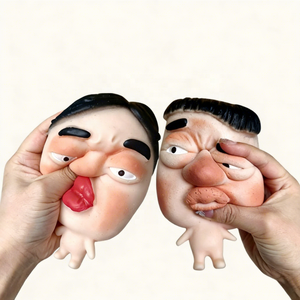 New Arrival Full Lips Soft Stress Relief <b>Squishies</b> Unisex 14 Years & up Anxiety Pimple Squeezing Calming Sensory Fidget Toys - Product Image 3