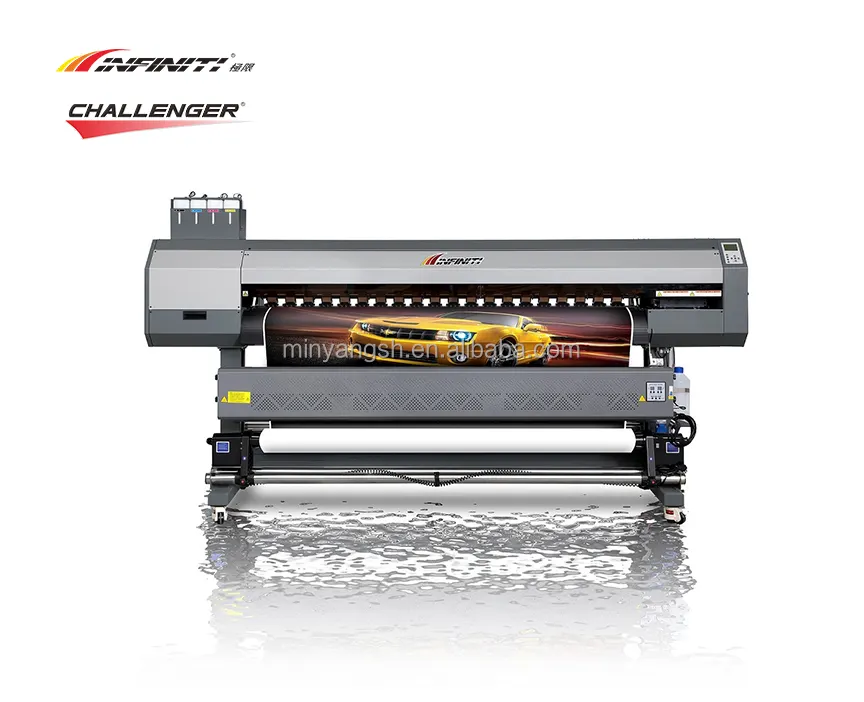 INFINITI FY-1800MS 1.8M indoor photo graphic film advertising material printing machine XP600 DX5 I3200 Eco Solvent Printer